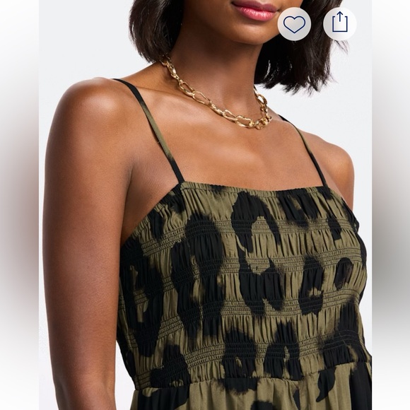 Stitch Fix Dizzy Lizzy smocked jumpsuit - Picture 3 of 4